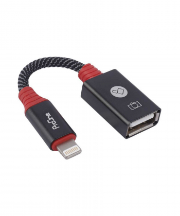 کابل تبدیل USB به lightning پرووان مدل OTG PCO06