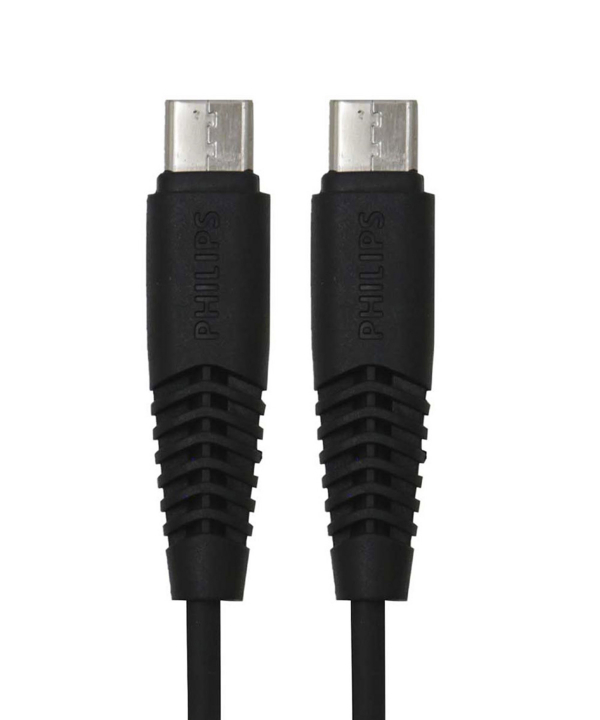 کابل تبدیل Type-C به Type-C فیلیپس مدل DLC5531CB طول 1.2 متر