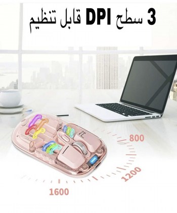 ماوس بی سیم سایلنت فشن مدل XWD118 M08 RGB