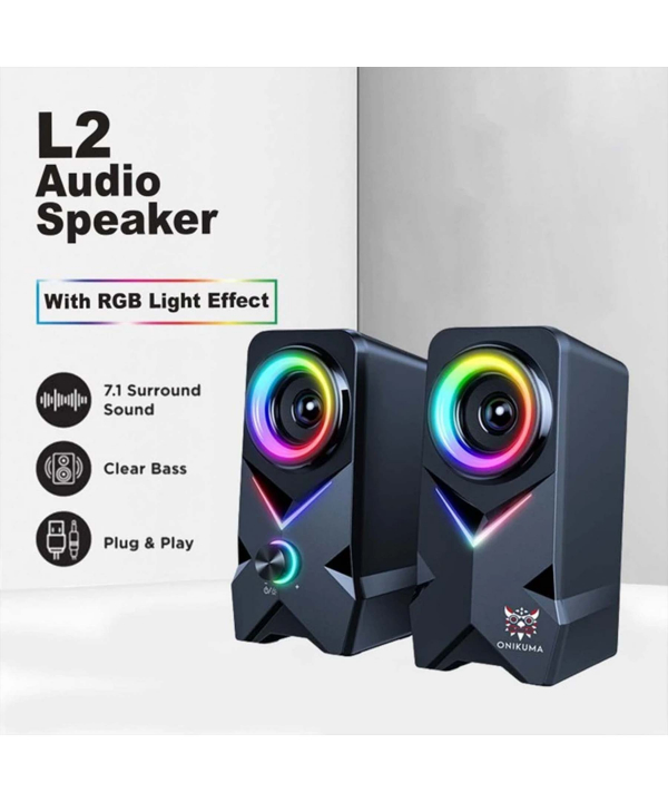 اسپیکر گیمینگ کامپیوتر اونیکوما مدل L2 RGB