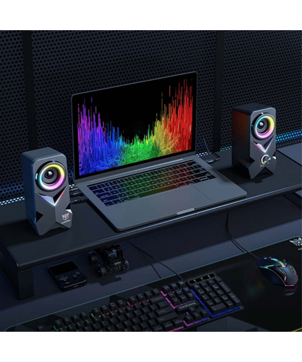 اسپیکر گیمینگ کامپیوتر اونیکوما مدل L2 RGB