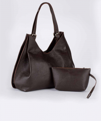 کیف دوشی زنانه چرم شیفر Shifer مدل 9036B