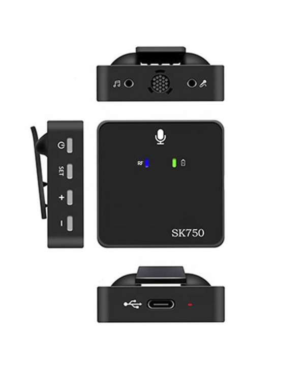 میکروفون یقه ای بی سیم مدل SK750 Z2