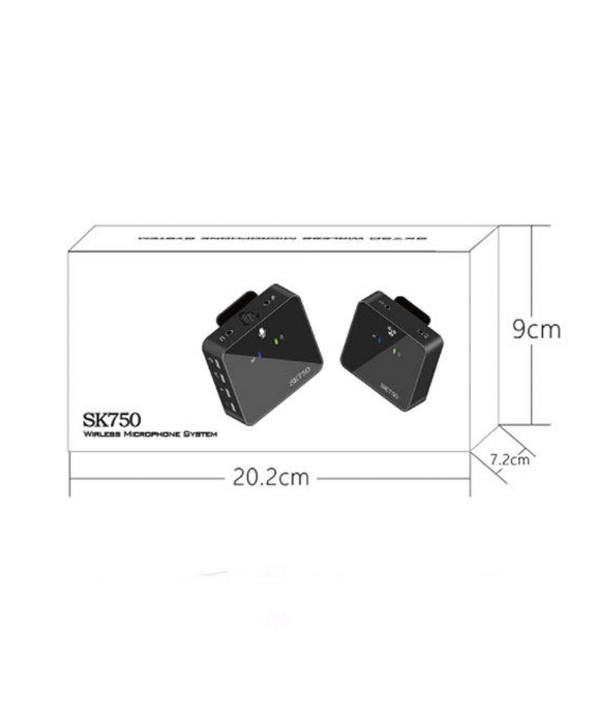 میکروفون یقه ای بی سیم مدل SK750 Z2