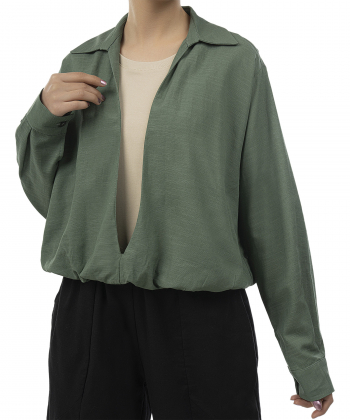 بلوز آستین بلند زنانه سرژه مدل 204646