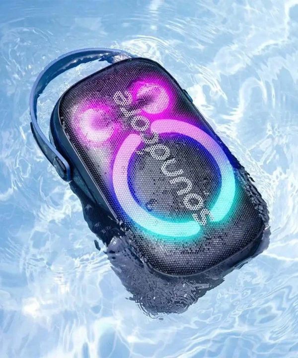 اسپیکر قابل حمل بلوتوثی ضدآب انکر مدل RAVE NEO 2 A33A1 RGB