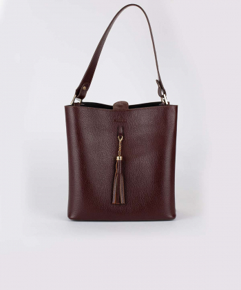 کیف دوشی زنانه چرم شیفر Shifer مدل 9055B