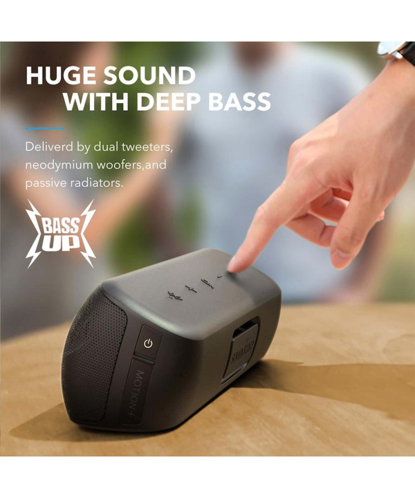 اسپیکر قابل حمل بلوتوثی ضدآب انکر مدل MOTION PLUS A3116