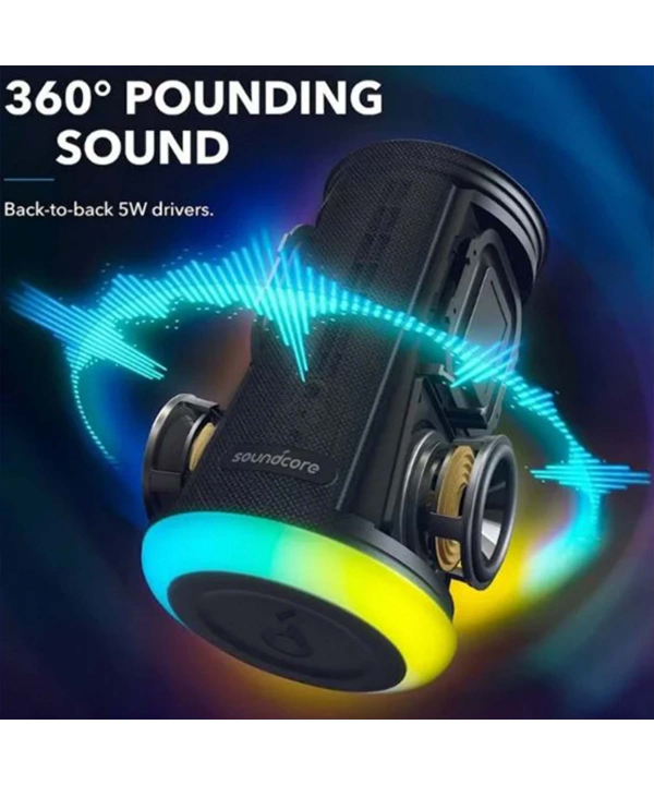 اسپیکر قابل حمل بلوتوثی ضد آب انکر مدل FLARE MINI A3167