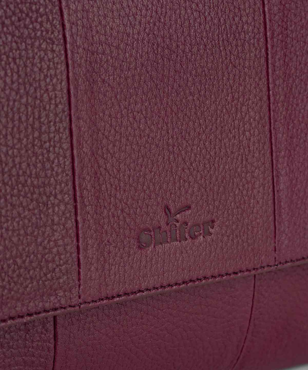 کیف دوشی زنانه چرم شیفر Shifer مدل 9034B
