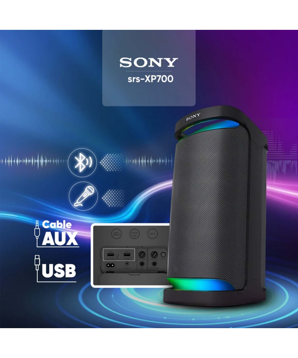 اسپیکر قابل حمل بلوتوثی ضدآب سونی مدل SRS-XP700