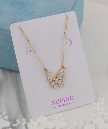 گردنبند زنانه ژوپینگ Xuping مدل پروانه کد AAB-653