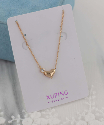 گردنبند زنانه ژوپینگ Xuping مدل قلب کد AAB-652