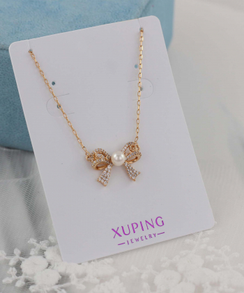 گردنبند زنانه ژوپینگ Xuping مدل پاپیون کد AAB-646