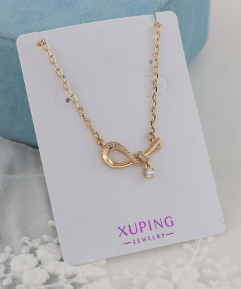 گردنبند زنانه ژوپینگ Xuping مدل پاپیون کد AAB-645