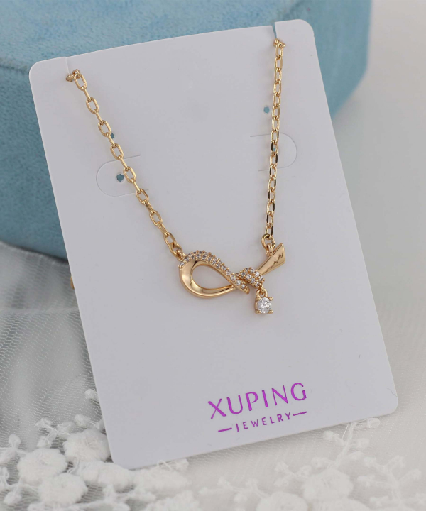 گردنبند زنانه ژوپینگ Xuping مدل پاپیون کد AAB-645