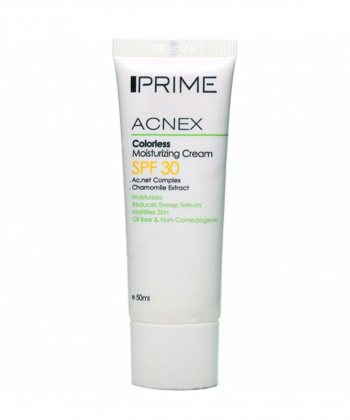 کرم مرطوب کننده فاقد رنگ پرایم Prime با SPF30 حجم 50 میلی لیتر
