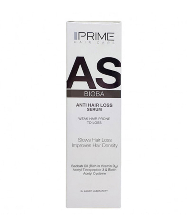 سرم تقویت‌کننده و ضد ریزش مو پریم Prime مدل AS حجم 60 میلی‌لیتر