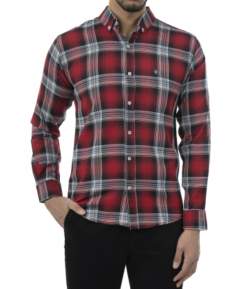 پیراهن آستین بلند مردانه برند پی لس مدل Aam1404147