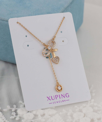 گردنبند زنانه ژوپینگ Xuping مدل قلب کد AAB-641