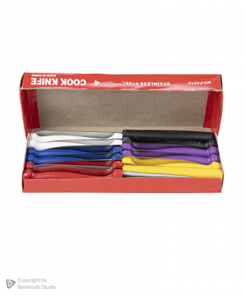 چاقوه اره ای کوک نایف Cook Knife بسته 12 عددی