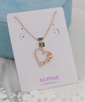 گردنبند زنانه ژوپینگ Xuping مدل قلب کد AAB-635