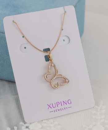 گردنبند زنانه ژوپینگ Xuping مدل پروانه کد AAB-634