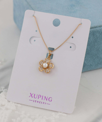 گردنبند زنانه ژوپینگ Xuping مدل گل کد AAB-631