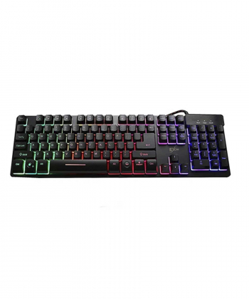 کیبورد گیمینگ با سیم اکسون مدل ZYG800 RGB