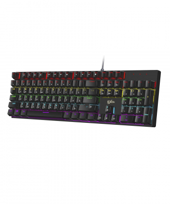 کیبورد گیمینگ با سیم اکسون مدل ZYG800 RGB