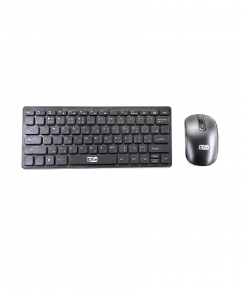 کیبورد ماوس بی سیم مینی اکسون مدل K120