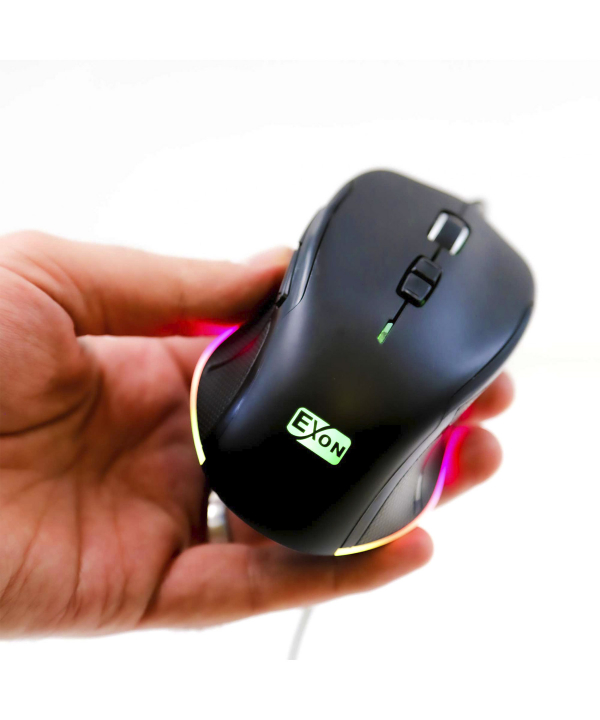 ماوس گیمینگ با سیم اکسون مدل G536E RGB
