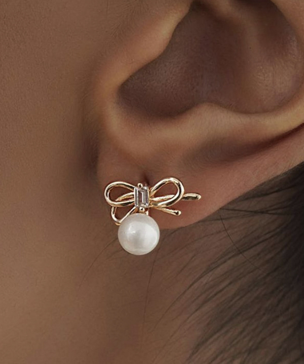 گوشواره زنانه ژوپینگ Xuping مدل پاپیون کد AAC-1063