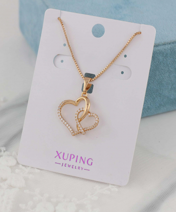 گردنبند زنانه ژوپینگ Xuping مدل قلب کد AAB-628