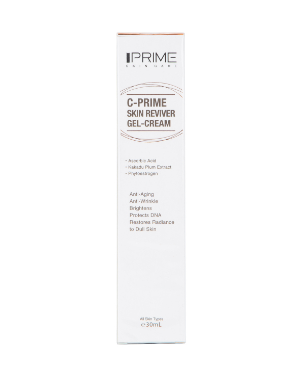 ژل کرم بازسازی‌کننده و جوان‌کننده پوست پریم Prime مدل C-Prime حجم 30 میلی‌لیتر