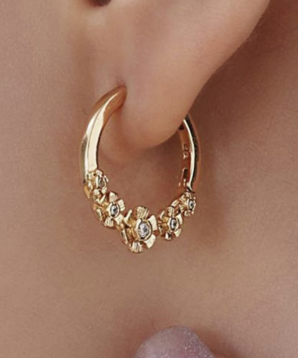 گوشواره زنانه ژوپینگ Xuping مدل گل کد AAC-1057