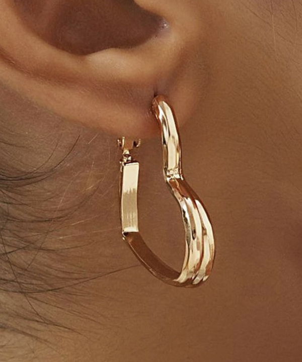 گوشواره زنانه ژوپینگ Xuping مدل قلب کد AAC-1058