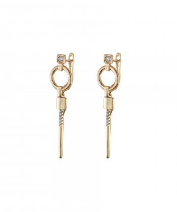 گوشواره زنانه ژوپینگ مدل mp-AAC-1059