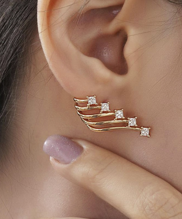 گوشواره زنانه ژوپینگ Xuping کد AAC-1029