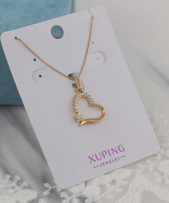گردنبند زنانه ژوپینگ Xuping مدل قلب کد AAB-623