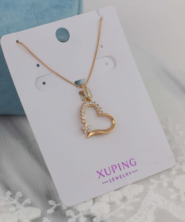 گردنبند زنانه ژوپینگ Xuping مدل قلب کد AAB-623