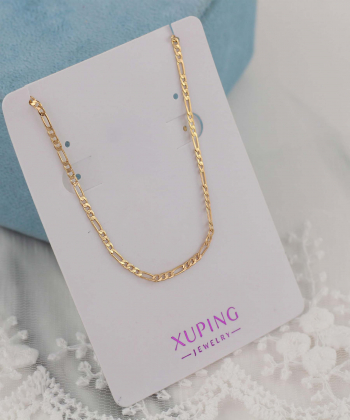 زنجیر زنانه ژوپینگ Xuping مدل فیگارو کد AAB-656
