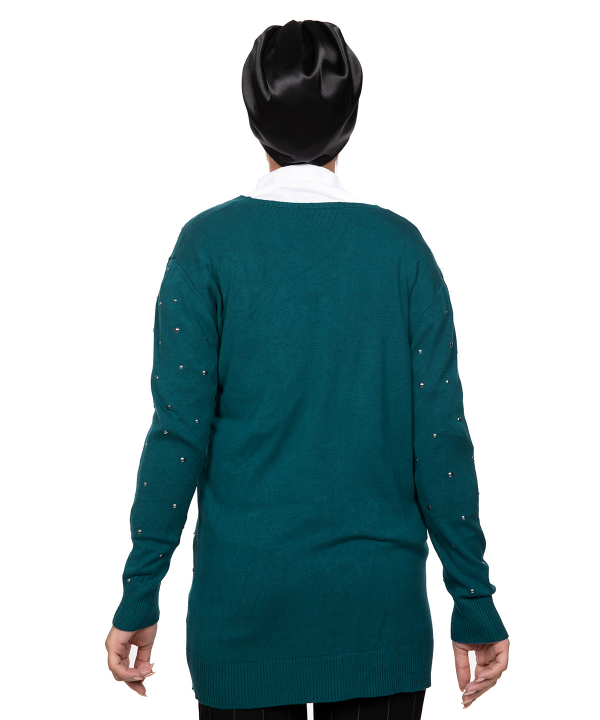 ژاکن زنانه یقه هفت ژوور Jour  کد LF707048