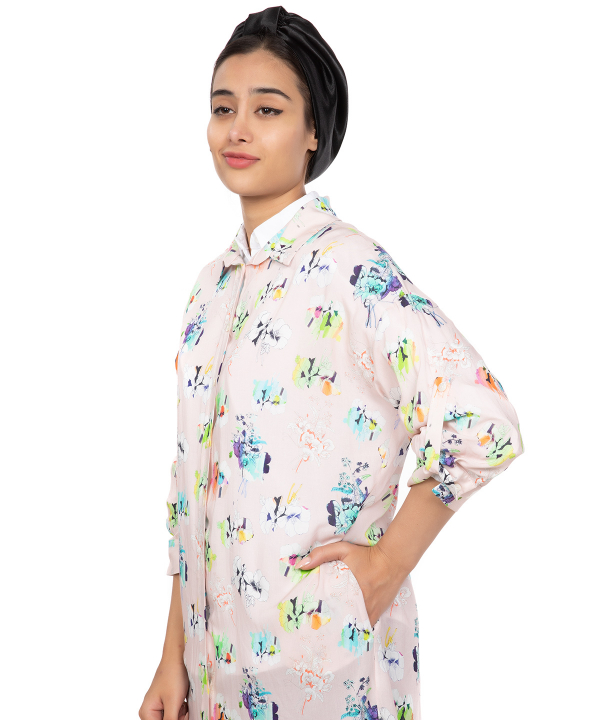 مانتو تابستانی زنانه بلند چیلیا Chilia کد 741727