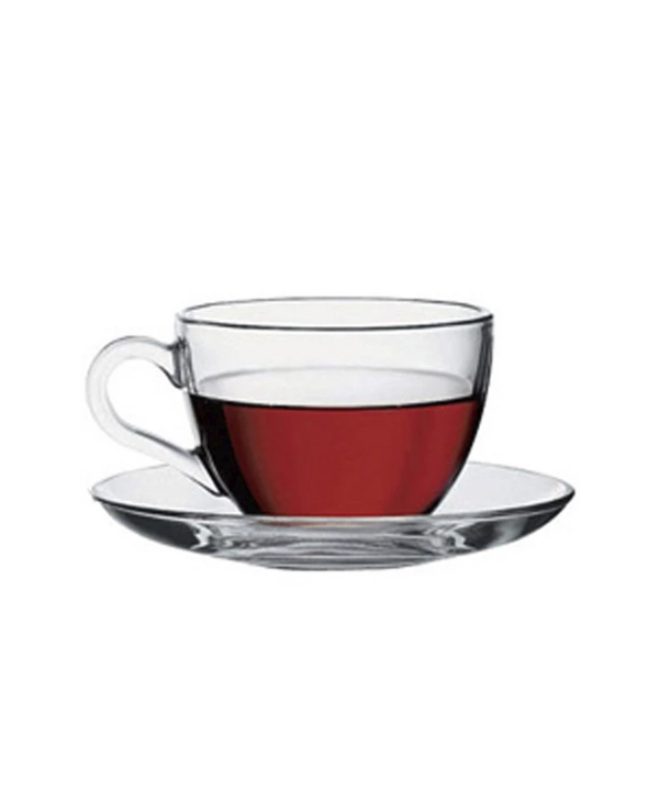 فنجان و نعلبکی بیسیک پاشاباغچه Pasabahce کد 97948