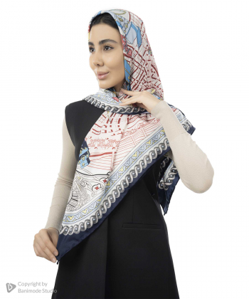 روسری زنانه دلفارد Delphard مدل SCF83