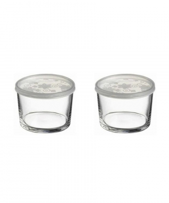 ظرف نگهدارنده درب سفید اس ال پاشاباغچه Pasabahce کد 42230