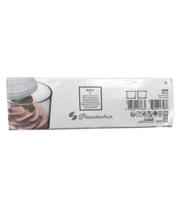 ظرف نگهدارنده درب سفید اس ال پاشاباغچه Pasabahce کد 42230