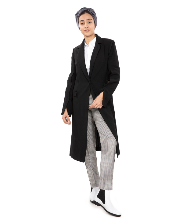 مانتو زنانه یقه انگلیسی ژوور Jour کد LF523098
