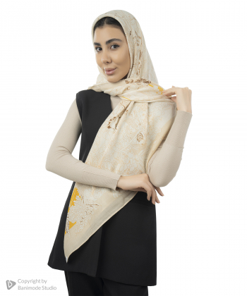 روسری زنانه دلفارد Delphard مدل SCF77